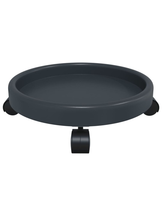 RATASTEL TAIMEKÄRUD 2 TK, HALL, LÄBIMÕÕT 34 CM, 35 KG