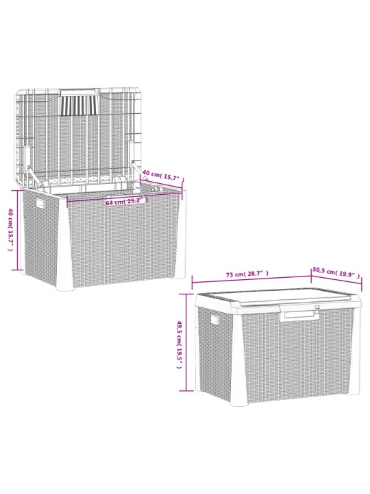 Aia hoiukast istmepadjaga, antratsiithall, 125 l, pp