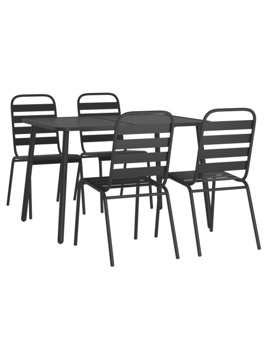 5-OSALINE AIA SÖÖGIMÖÖBLI KOMPLEKT, ANTRATSIIT, TERAS