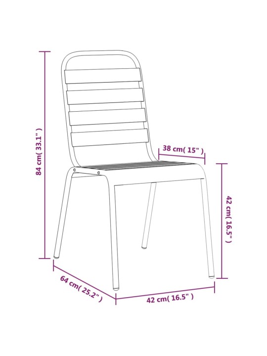 7-OSALINE AIA SÖÖGIMÖÖBLI KOMPLEKT, ANTRATSIITHALL, TERAS