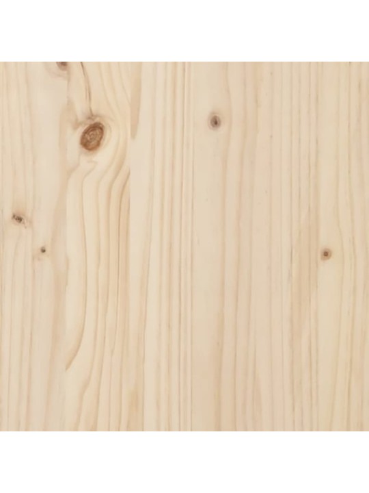 Voodiraam peatsiga, männipuit, 160 x 200 cm