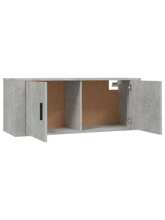 3-osaline telerikappide komplekt, betoonhall, tehispuit