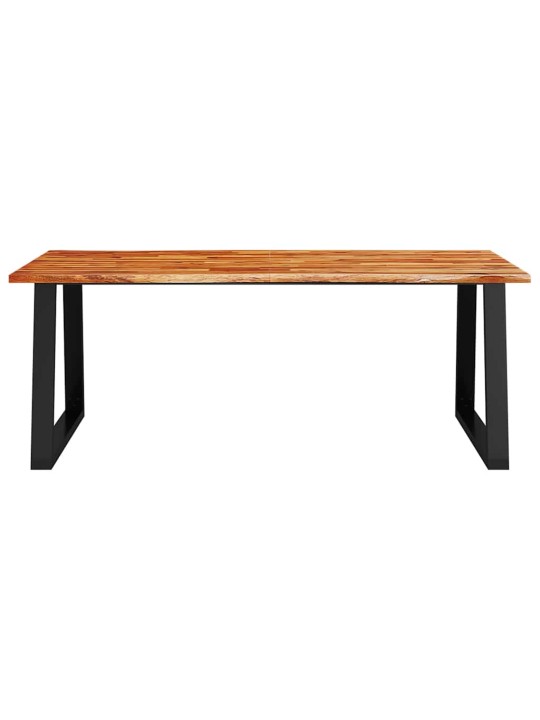 NATURAALSETE SERVADEGA SÖÖGILAUD, 200X90X75 CM, AKAATSIAPUIT