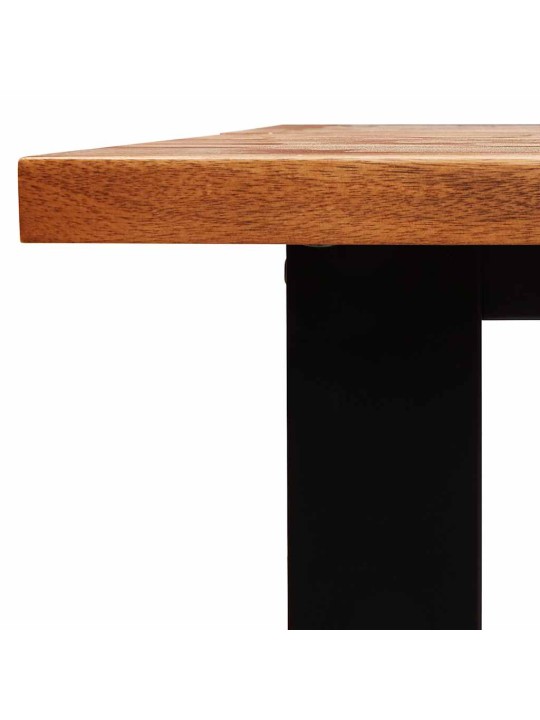 NATURAALSETE SERVADEGA SÖÖGILAUD, 200X90X75 CM, AKAATSIAPUIT