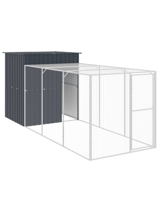 Kanapuur aedikuga, antratsiithall, 165x455x181 cm, teras