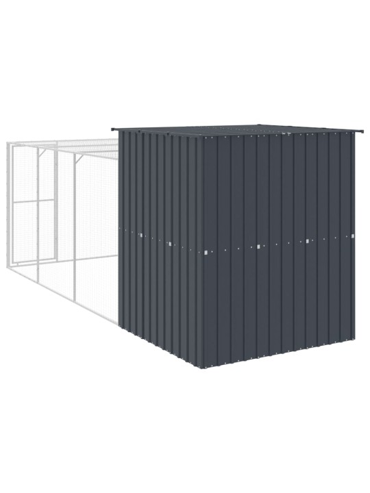 Kanapuur aedikuga, antratsiithall, 165x455x181 cm, teras