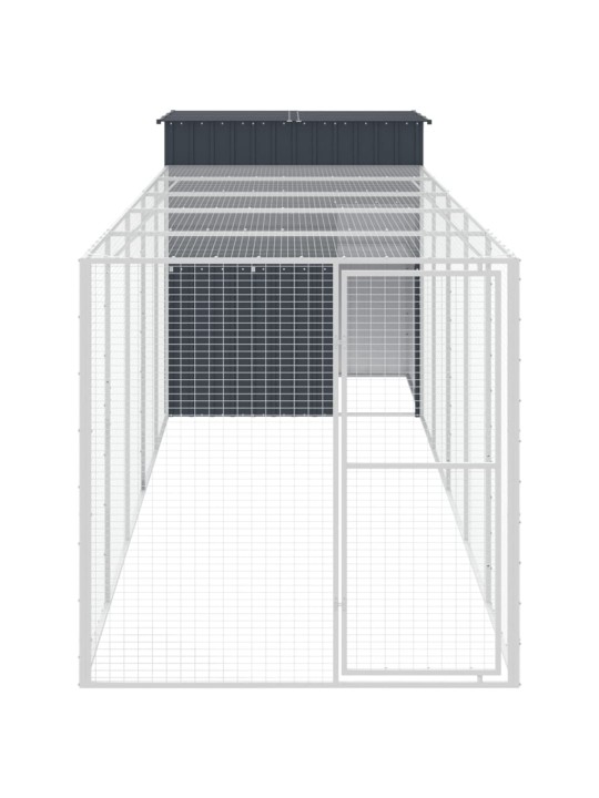 Kanapuur aedikuga, antratsiithall, 165x659x181 cm, teras