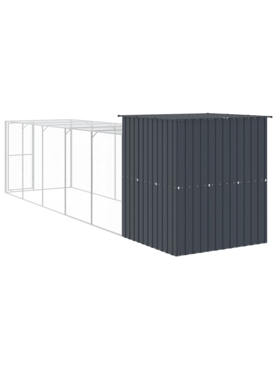 Kanapuur aedikuga, antratsiithall, 165x659x181 cm, teras