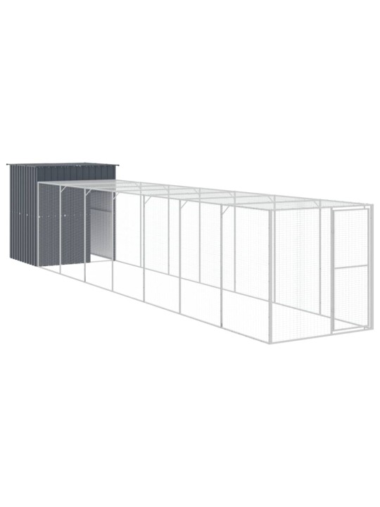 Kanapuur aedikuga, antratsiithall, 165x863x181 cm, teras