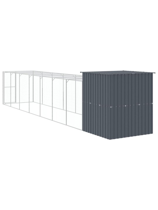 Kanapuur aedikuga, antratsiithall, 165x863x181 cm, teras