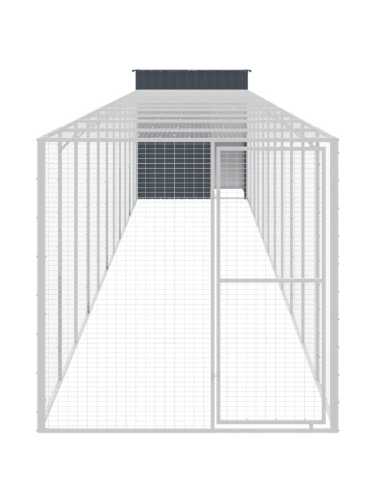 Kanapuur aedikuga, antratsiithall, 165x1271x181 cm, teras