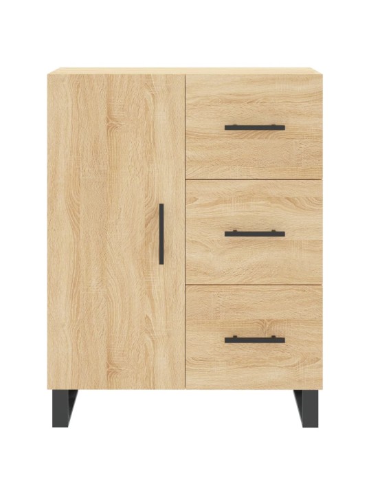 Kõrge kapp, sonoma tamm, 69,5 x 34 x 180 cm, tehispuit