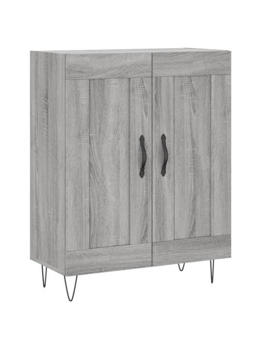 Kõrge kapp, hall sonoma tamm, 69,5 x 34 x 180 cm, tehispuit