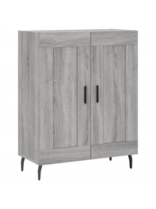Kõrge kapp, hall sonoma tamm, 69,5 x 34 x 180 cm, tehispuit