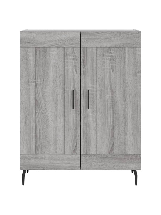 Kõrge kapp, hall sonoma tamm, 69,5 x 34 x 180 cm, tehispuit