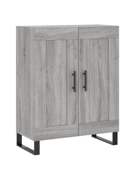 Kõrge kapp, hall sonoma tamm, 69,5 x 34 x 180 cm, tehispuit