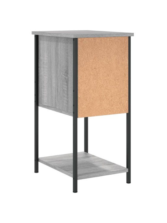 Öökapid 2 tk, hall sonoma tamm, 32 x 42 x 70 cm, tehispuit