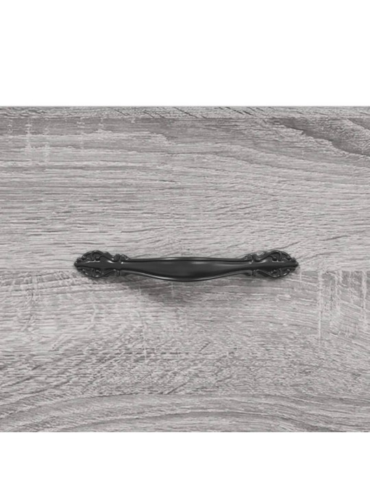 Seinakapp, hall sonoma tamm 100 x 36,5 x 35 cm tehispuit