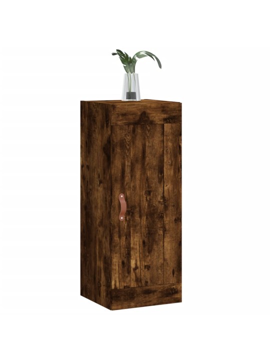 Seinakapp, suitsutatud tamm, 34,5 x 34 x 90 cm, tehispuit