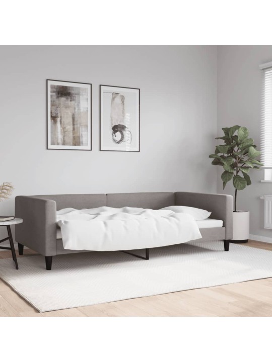 PÄEVAVOODI, PRUUNIKASHALL, 100 X 200 CM, KANGAS
