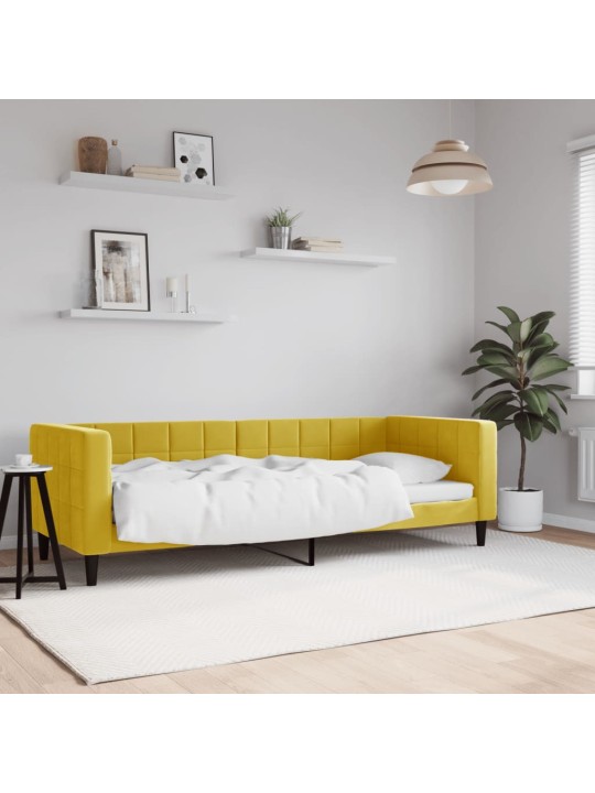 PÄEVAVOODI, KOLLANE, 80 X 200 CM, SAMET
