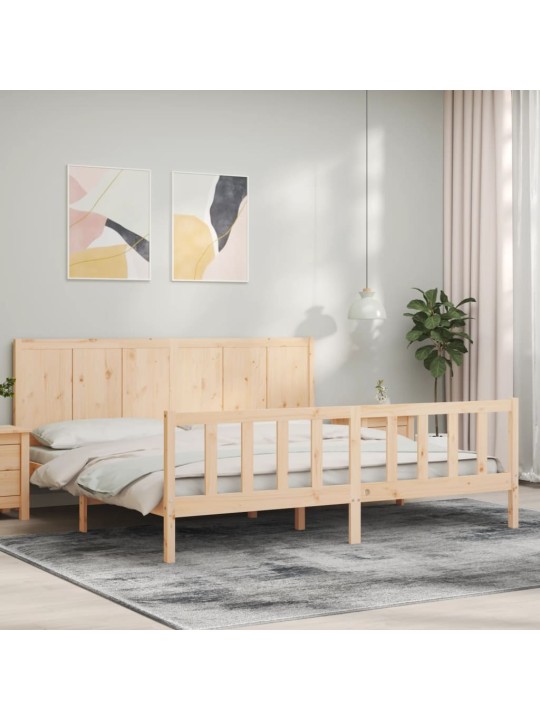 VOODIRAAM ILMA MADRATSITA, 200 X 200 CM, MÄNNIPUIT