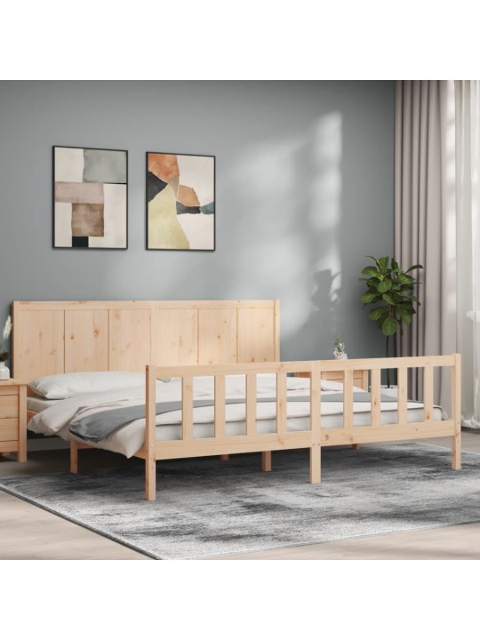 VOODIRAAM ILMA MADRATSITA, 200 X 200 CM, MÄNNIPUIT