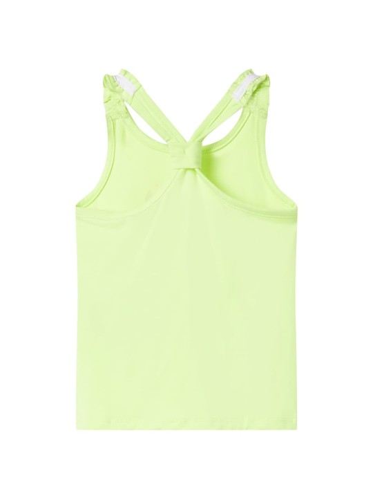 Laste top, neoonkollane, 104