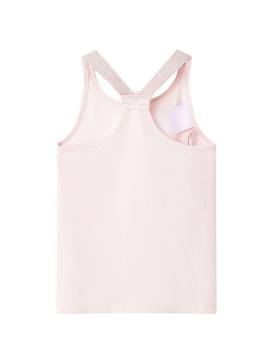 Laste top, pehme roosa, 104