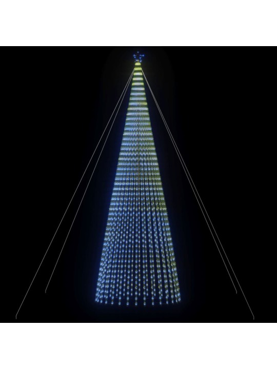 Koonusekujuline valgustusega jõulupuu, 1544 ledi, sinine 500 cm
