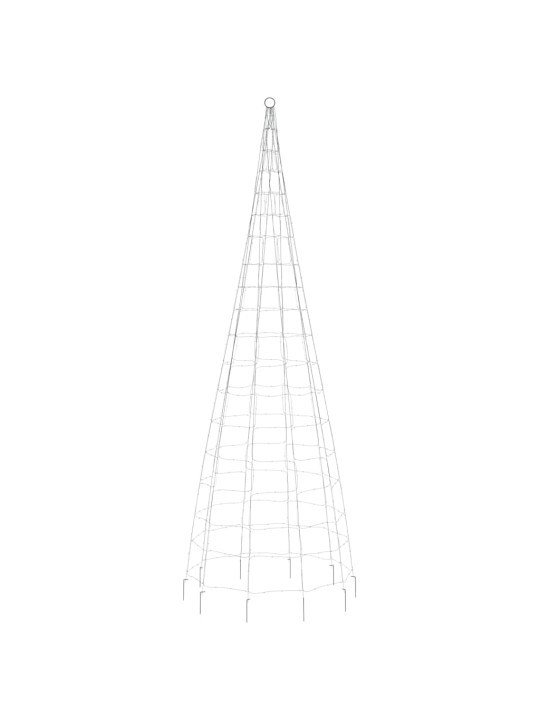 Jõulupuu valgustus vaiaga, sinine, 550 LEDi, sinine, 300 cm