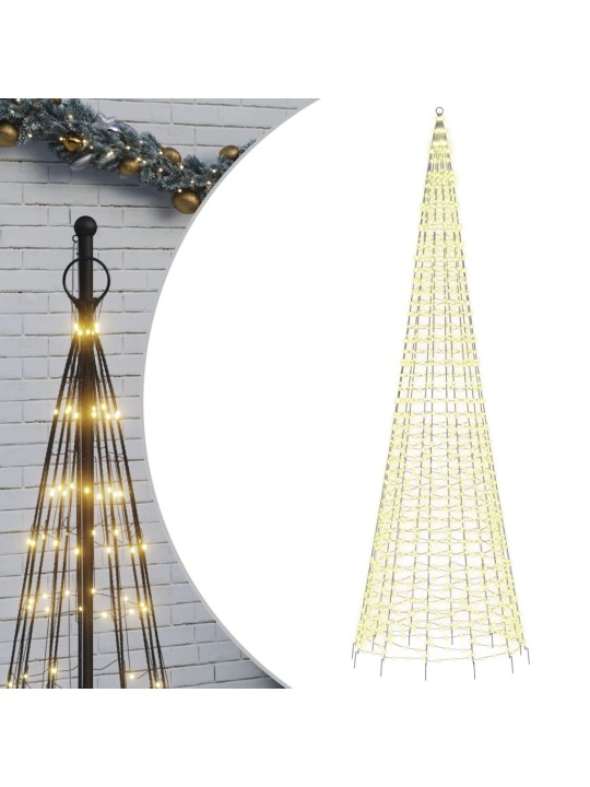 LED-JÕULUPUU LIPUVARDAL 1534 LED-I SOE VALGE 500 CM