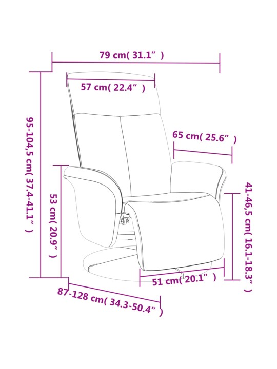 Tugitool jalatoega, tumehall, kangas