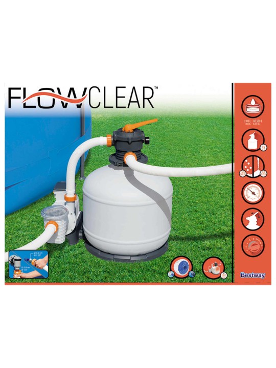 Bestway liiva filterpump "flowclear" 11355 l/h