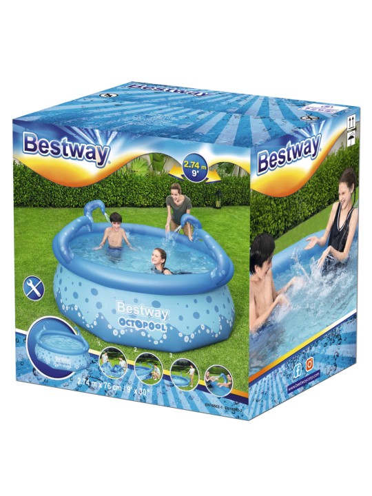 Bestway easy set bassein "octopool" 274 x 76 cm