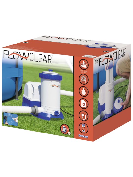 Bestway flowclear ujumisbasseini filterpump 9463 l/h