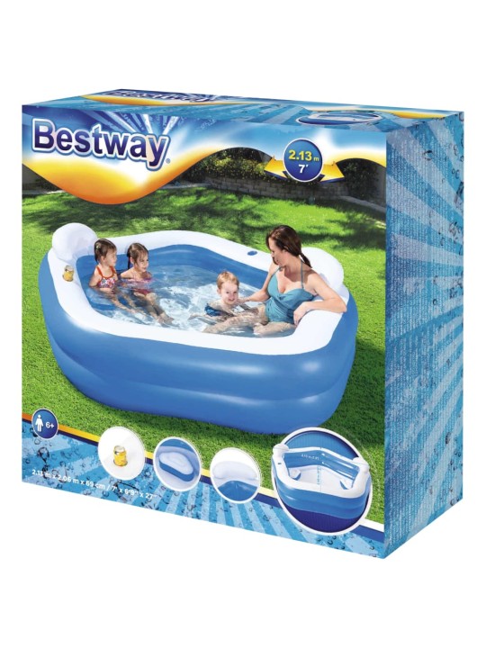 Bestway family fun bassein 213 x 206 x 69 cm