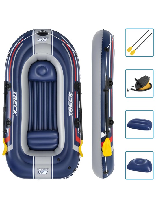 Bestway hydro-force täispumbatav paat treck x2 set, 255 x 127 cm