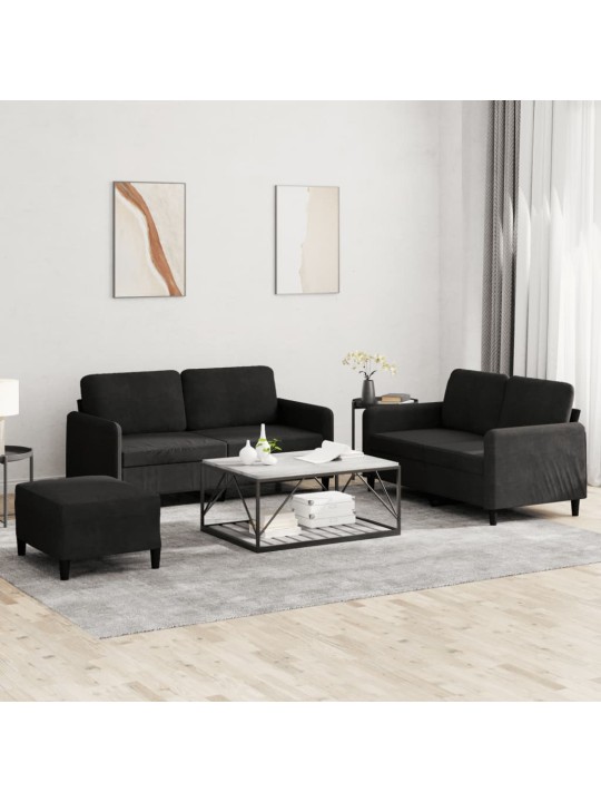 3-OSALINE DIIVANIKOMPLEKT, MUST, SAMET