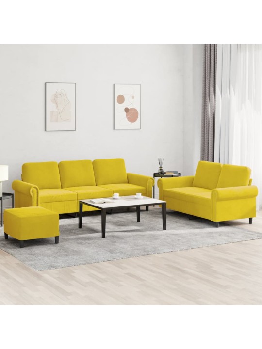3-OSALINE DIIVANIKOMPLEKT PATJADEGA, KOLLANE, SAMET