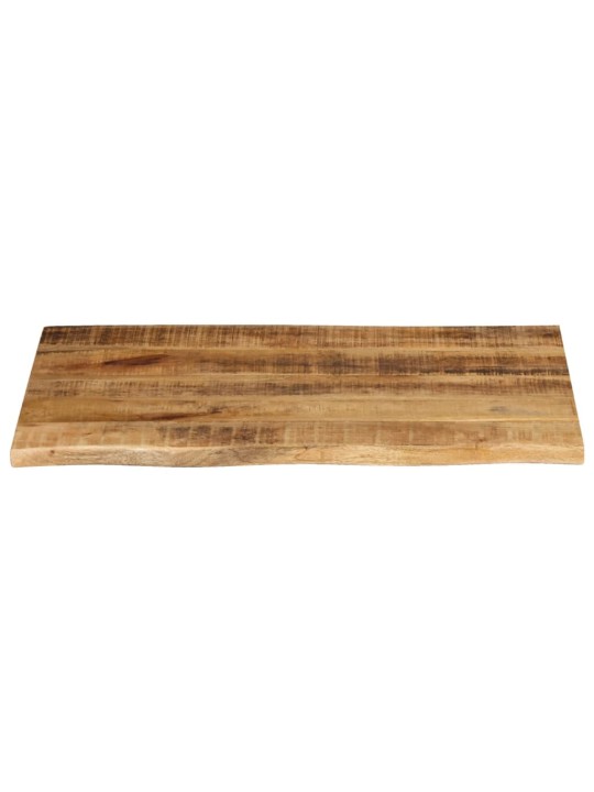 LAUAPLAAT 70X60X2,5 CM LIVE EDGE TÄISPUIDUST TÖÖTLEMATA MANGO