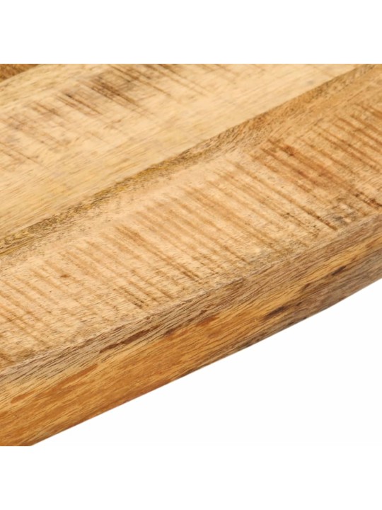 LAUAPLAAT 80X80X3,8 CM LIVE EDGE TÄISPUIDUST TÖÖTLEMATA MANGO