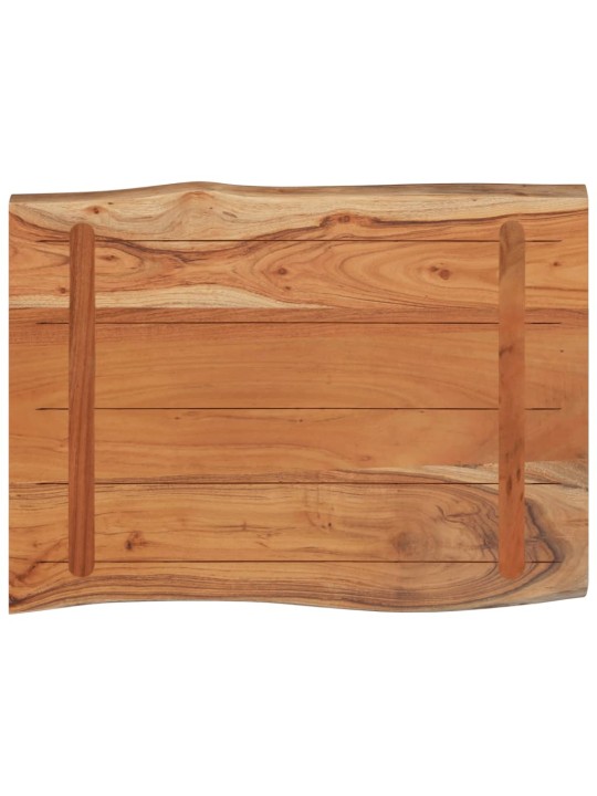 LAUAPLAAT 80X60X2,5 CM RISTKÜLIK AKAATSIA NATURAALNE SERV