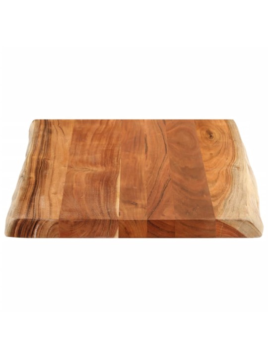 LAUAPLAAT 90X60X2,5 CM RISTKÜLIK AKAATSIAPUIT NATURAALNE SERV