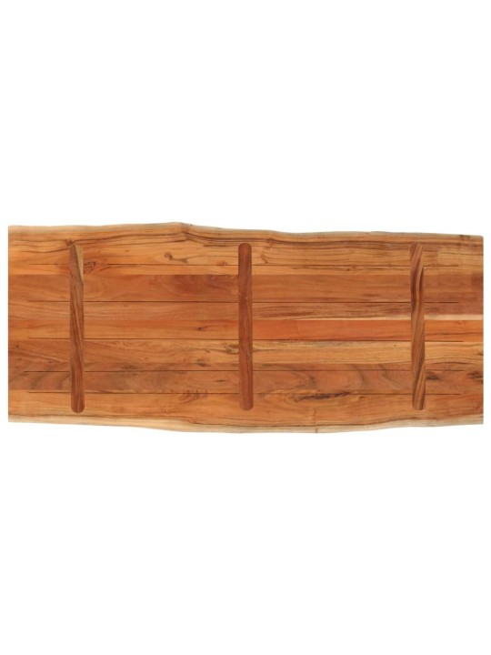 LAUAPLAAT 140X60X2,5 CM RISTKÜLIK AKAATSIAPUIT NATURAALNE SERV