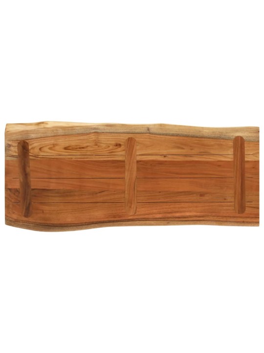 LAUAPLAAT 90X40X3,8 CM RISTKÜLIK AKAATSIAPUIT NATURAALNE SERV
