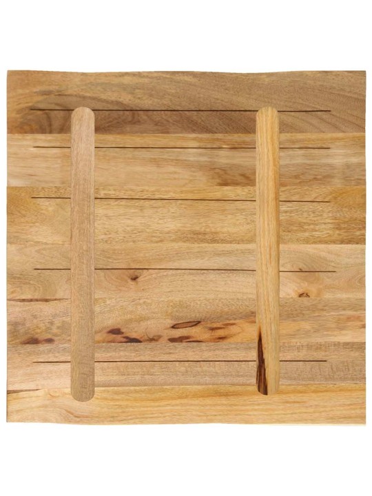 LAUAPLAAT NATURAALSE SERVAGA 40X40X3,8 CM TÖÖTLEMATA MANGOPUIT
