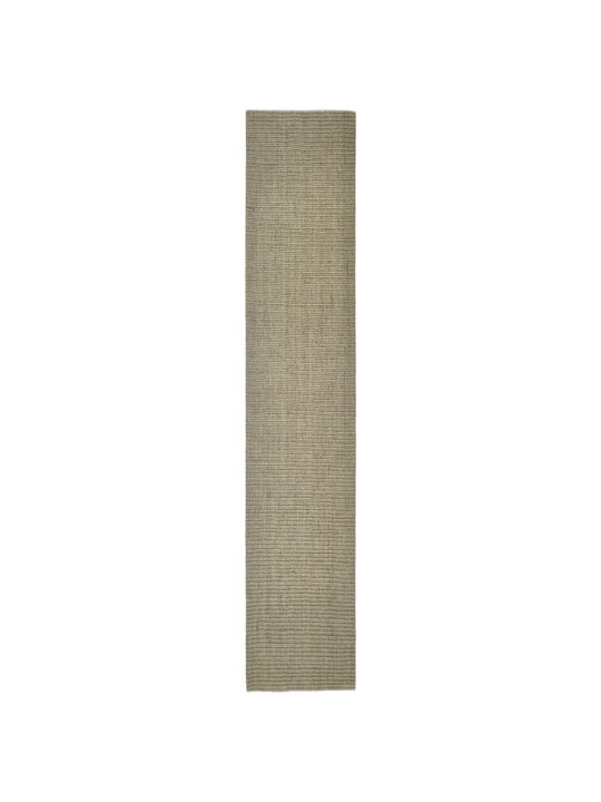 SISALVAIP KRAAPIMISPOSTILE, HALLIKASPRUUN, 66X350 CM