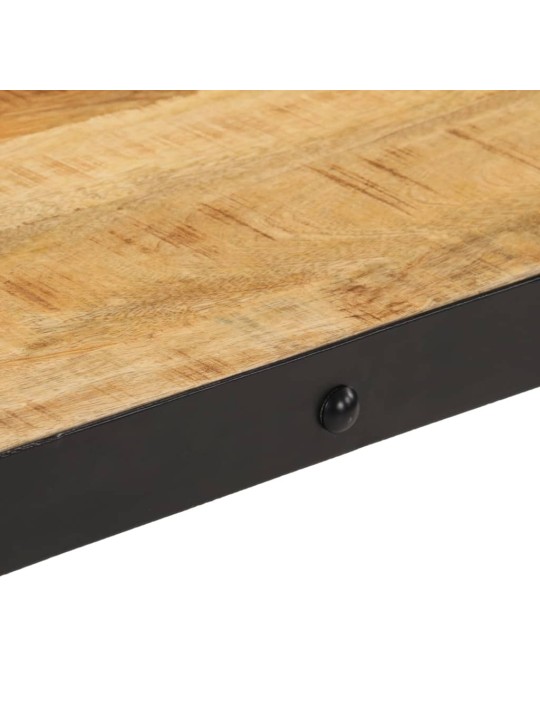 RATASTEGA KOHVILAUD, MANGOPUIT, 100 X 55 X 26 CM