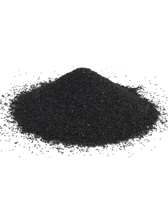 AKVAARIUMILIIV, 10 KG, MUST, 0,2-2 MM